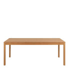 Atlantic 8 Seat Large Rectangular Dining Table In Oak - Price Crash Furniture