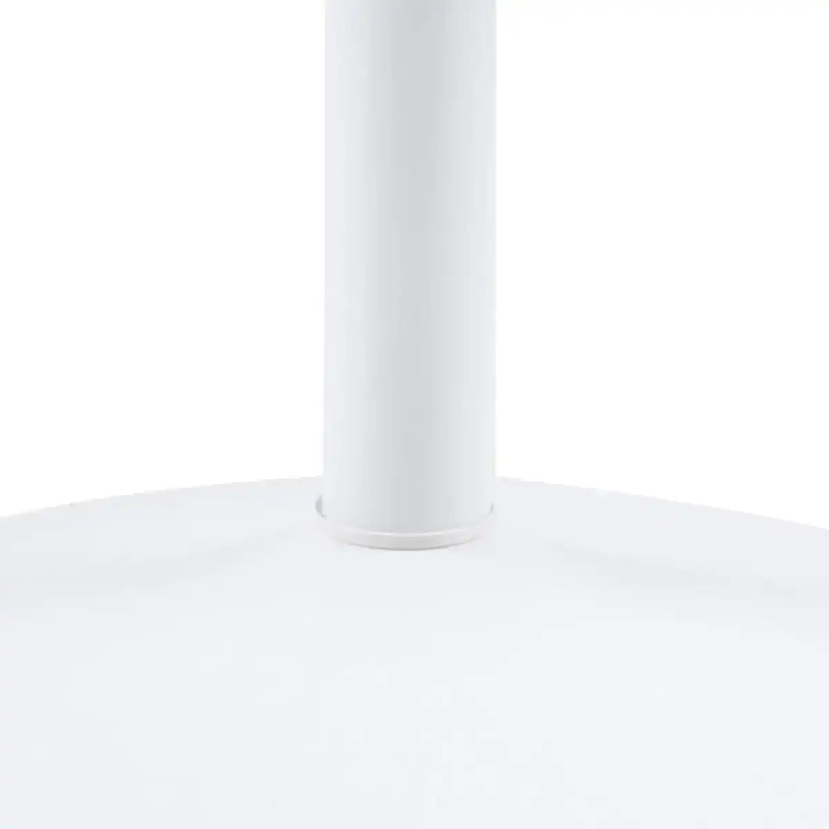 Ibiza Round Dining Table With White Top And Base - Price Crash Furniture