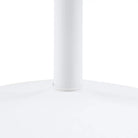 Ibiza Round Dining Table With White Top And Base - Price Crash Furniture