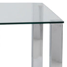Kante Dining Table With Glass Top - Price Crash Furniture