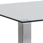 Kante Dining Table With Glass Top - Price Crash Furniture