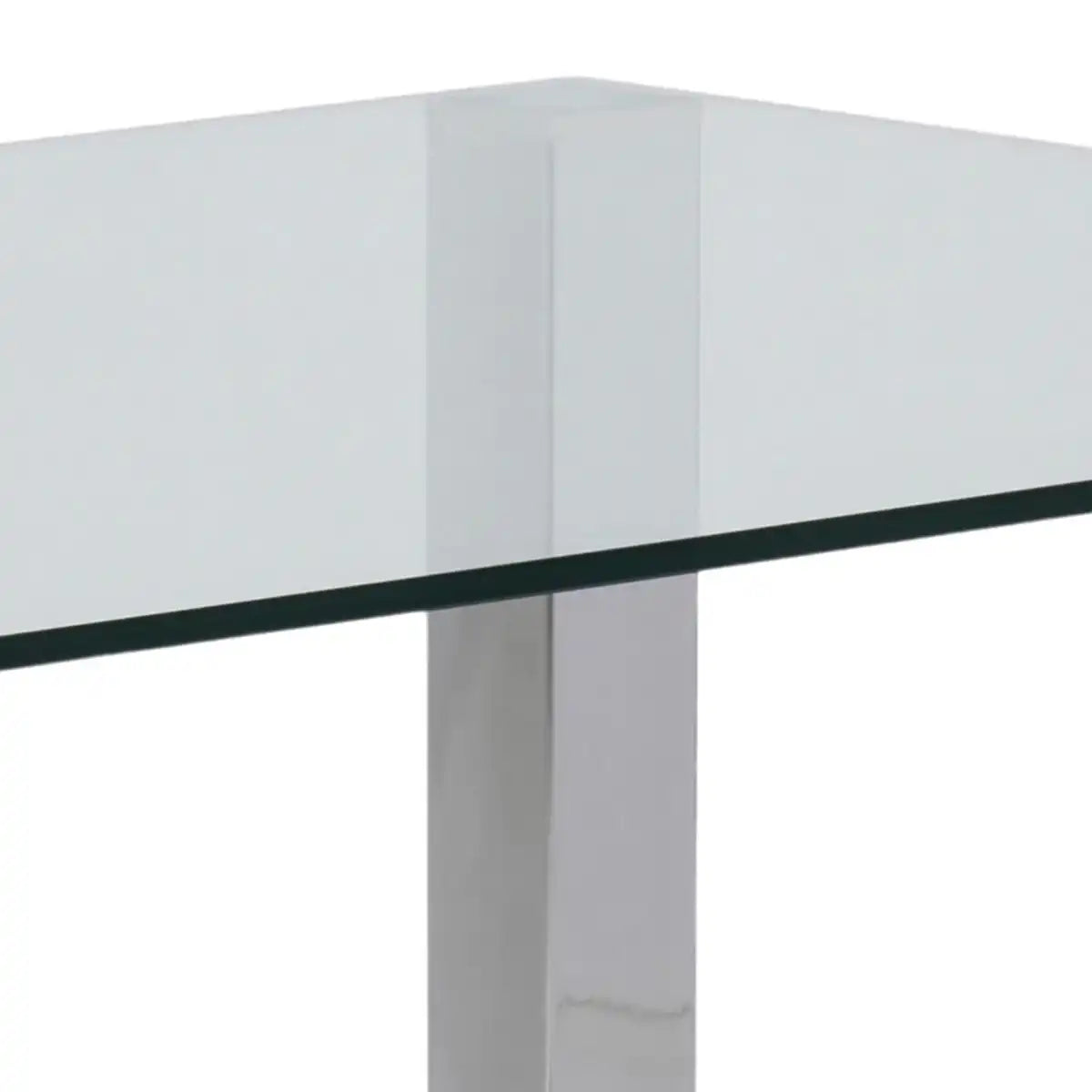 Kante Dining Table With Glass Top - Price Crash Furniture