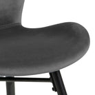 Batilda Dining Chair In Dark Grey Set Of 2 - Price Crash Furniture