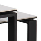 Katrine Ceramic Coffee Table Set With Marble Effect Top - Price Crash Furniture