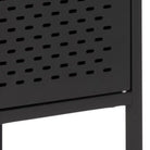 Newcastle 2 Door Cabinet In Matt Black - Price Crash Furniture