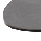 Barnsley Black Plectrum Shaped Ceramic Coffee Table - Price Crash Furniture