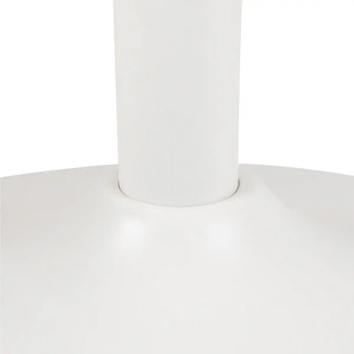 Malta Ceramic Round Coffee Table In White 60x45cm - Price Crash Furniture