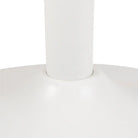 Malta Ceramic Round Coffee Table In White 60x45cm - Price Crash Furniture