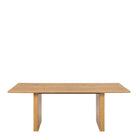 Colima 210cm Dining Table In Oak - Price Crash Furniture