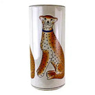 Leopard Design Ceramic Umbrella Stand - Price Crash Furniture