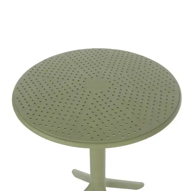 3 Piece Outdoor Garden Bistro Table & 2 x Armchair Set Green - Price Crash Furniture