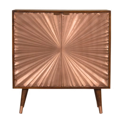 Manila Copper Cabinet by Artisan Furniture - Price Crash Furniture