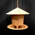 Earthy Deluxe Round Bird Feeder - Coffee Husks (21.8cm) - Price Crash Furniture