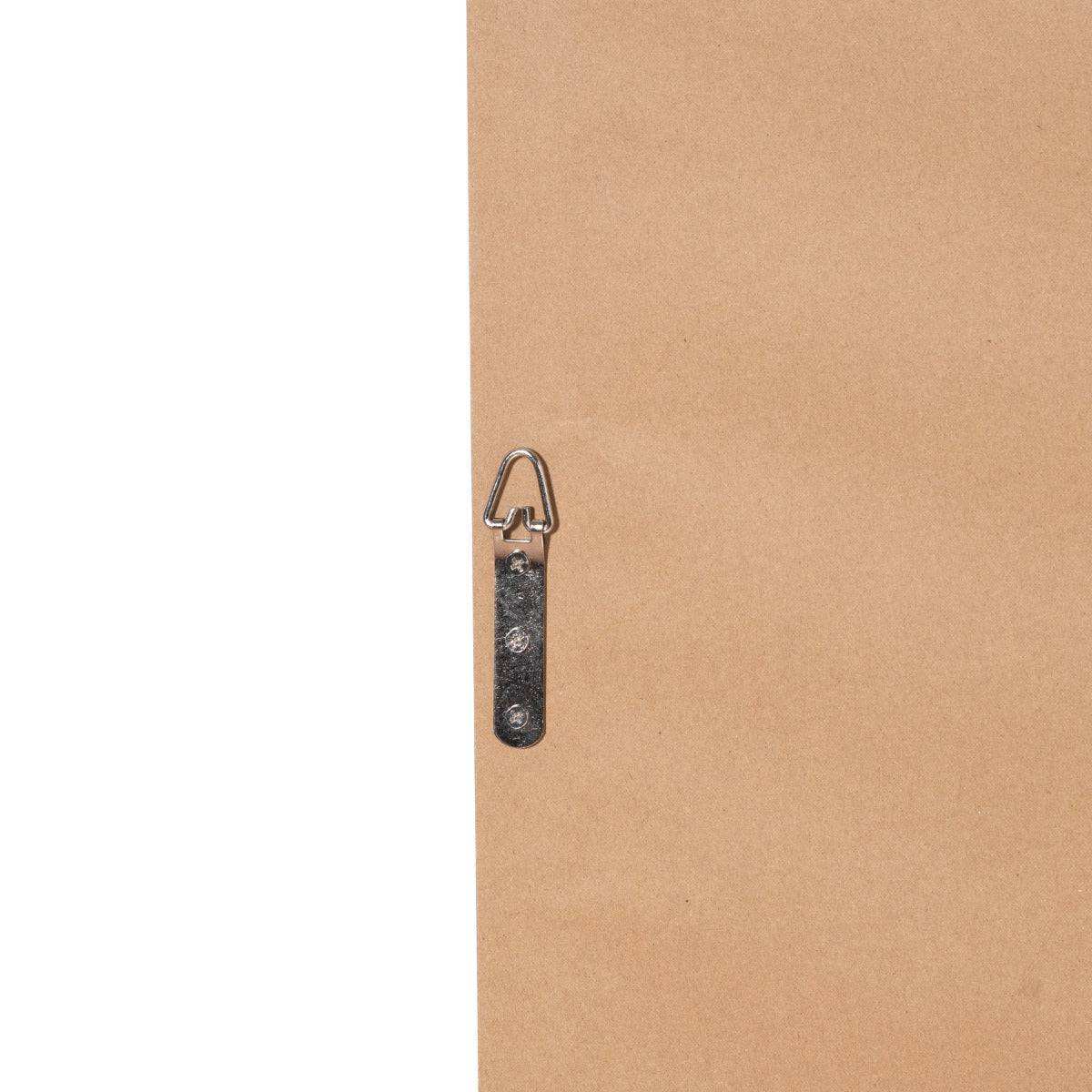 Black and White Rolling Hills Glass Image in Black Frame - Price Crash Furniture