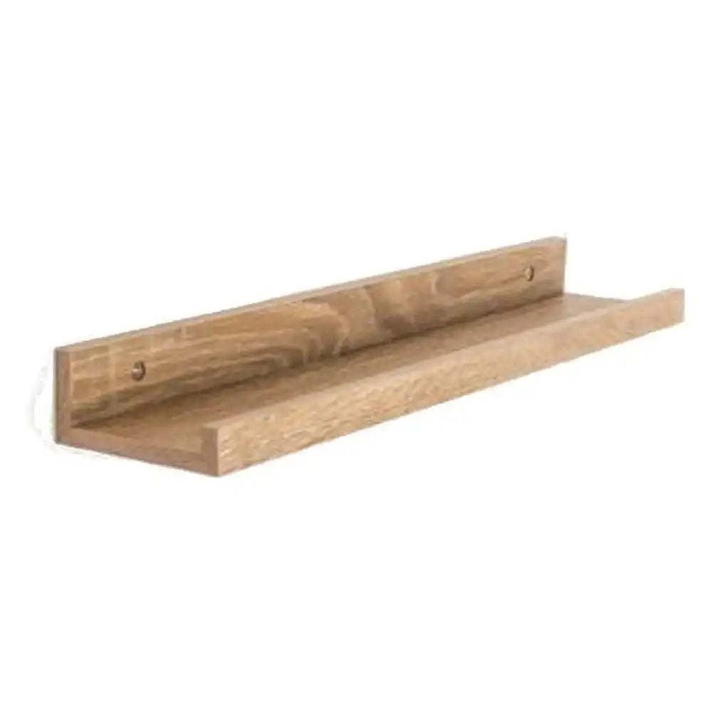 Core Dura Foiled Oak 58cm Display Wall Shelf - Price Crash Furniture