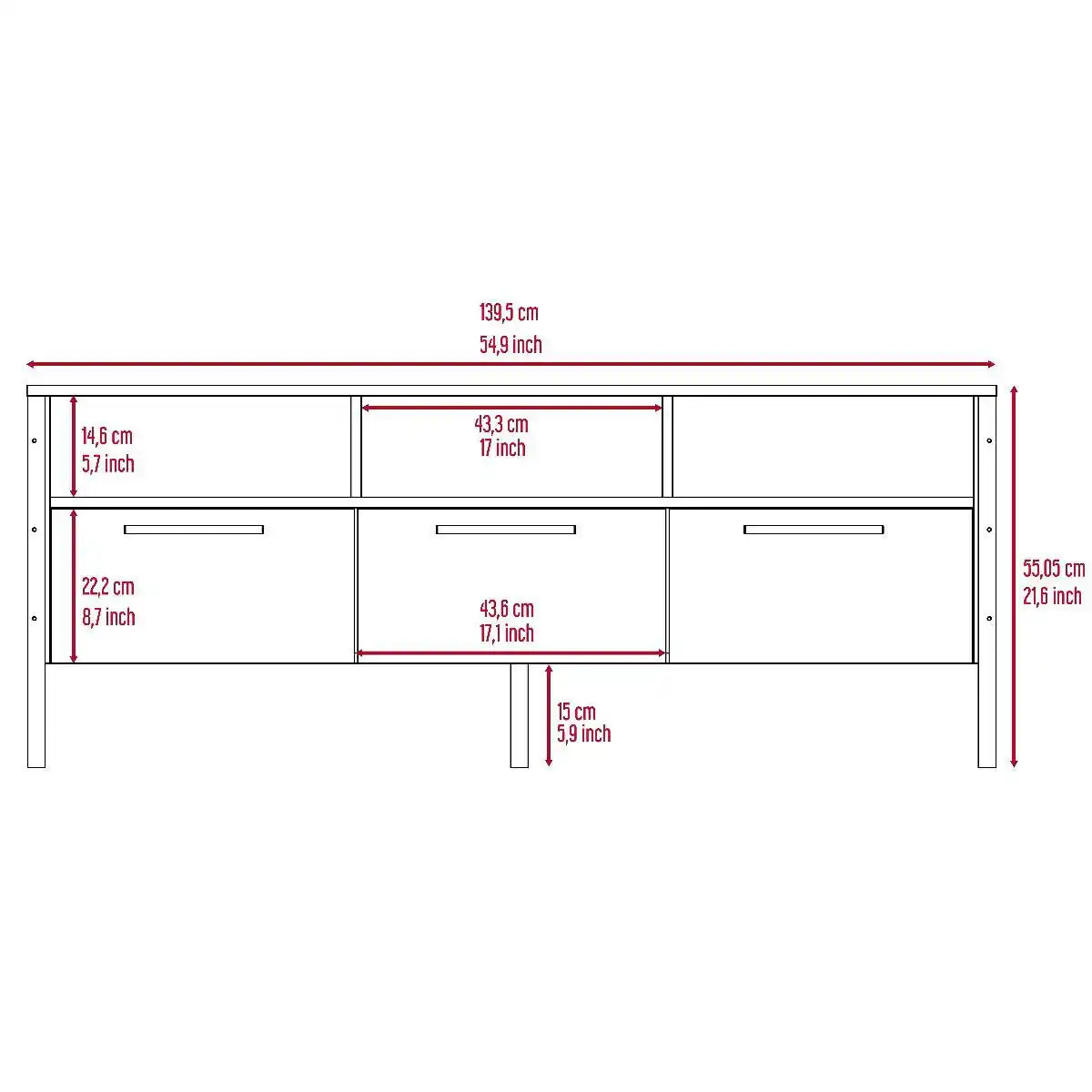 Core Products Brooklyn Wide Screen TV Stand - Price Crash Furniture