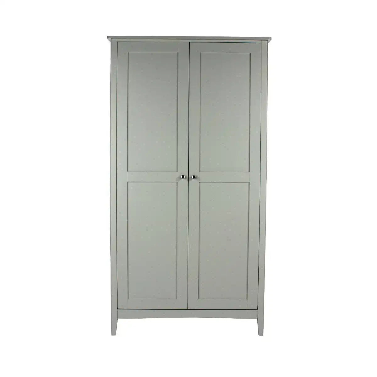 Core Products Como Light Grey 2 door wardrobe - Price Crash Furniture