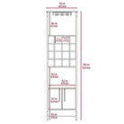 Core Products Brooklyn 2 Door Tall Wine Rack - Price Crash Furniture