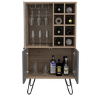 Core Vegas Bleached Oak Effect Wine Cabinet - Price Crash Furniture