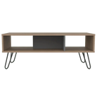 Core Vegas Bleached Oak Effect Coffee Table - Price Crash Furniture