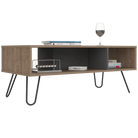 Core Vegas Bleached Oak Effect Coffee Table - Price Crash Furniture