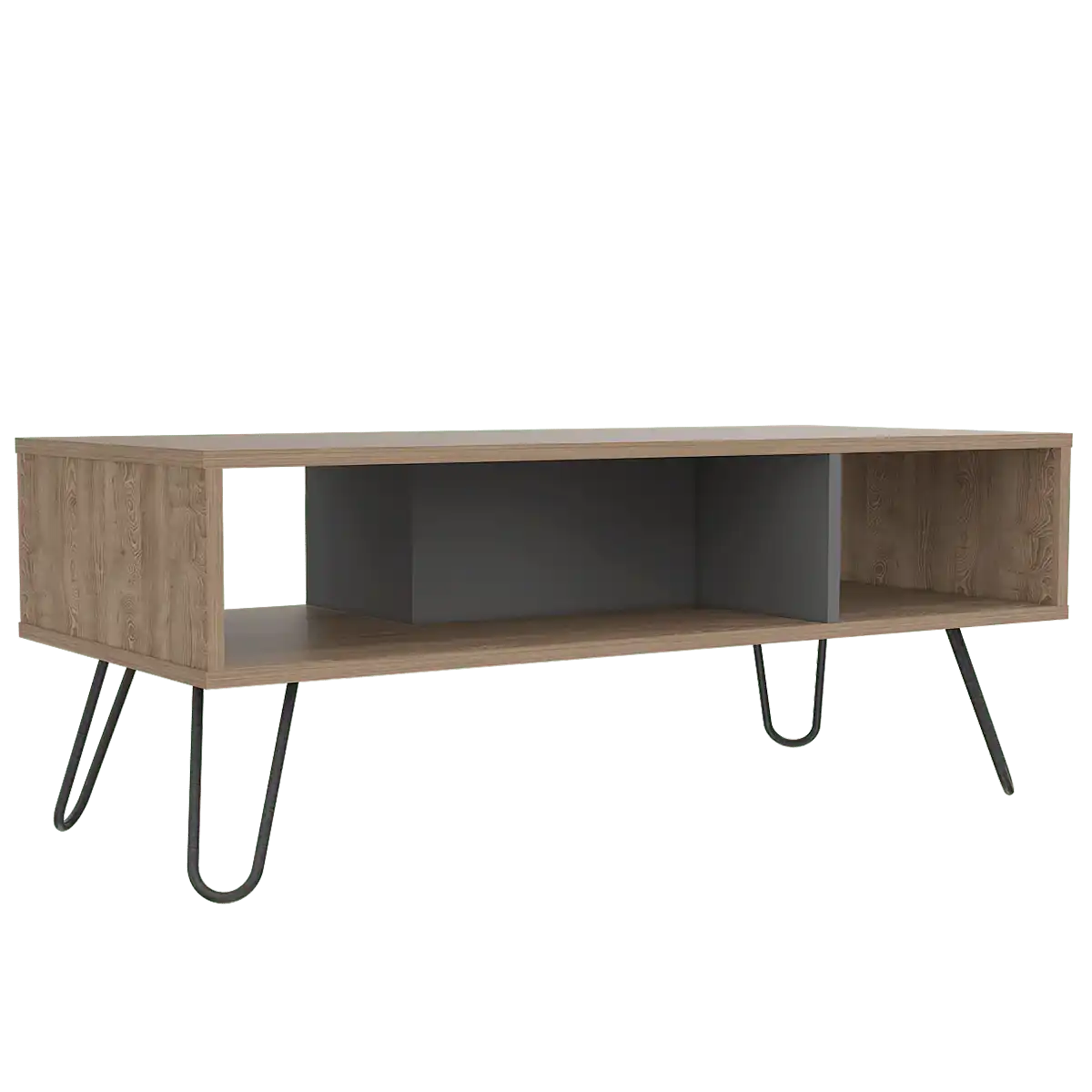 Core Vegas Bleached Oak Effect Coffee Table - Price Crash Furniture
