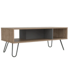 Core Vegas Bleached Oak Effect Coffee Table - Price Crash Furniture