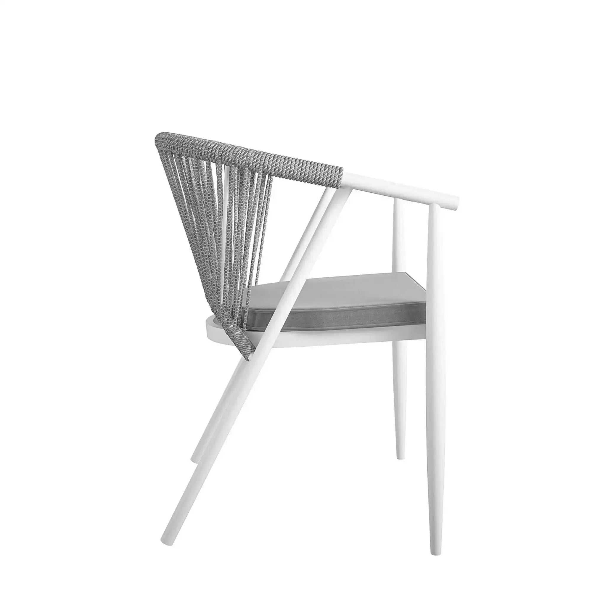 COSMOLIVING Circi Dining Chairs 4PK White - Price Crash Furniture