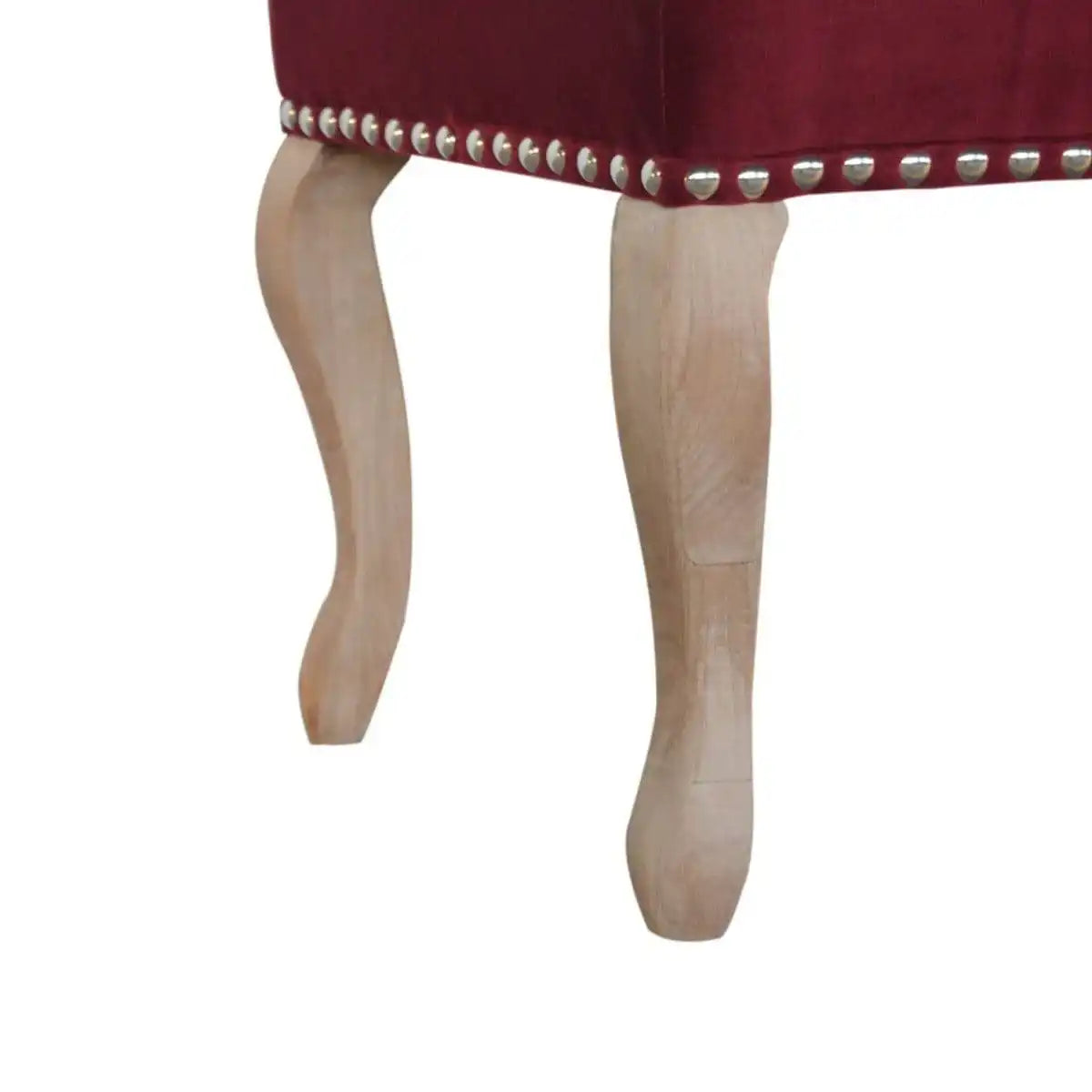 French Style Wine Red Bench - Price Crash Furniture