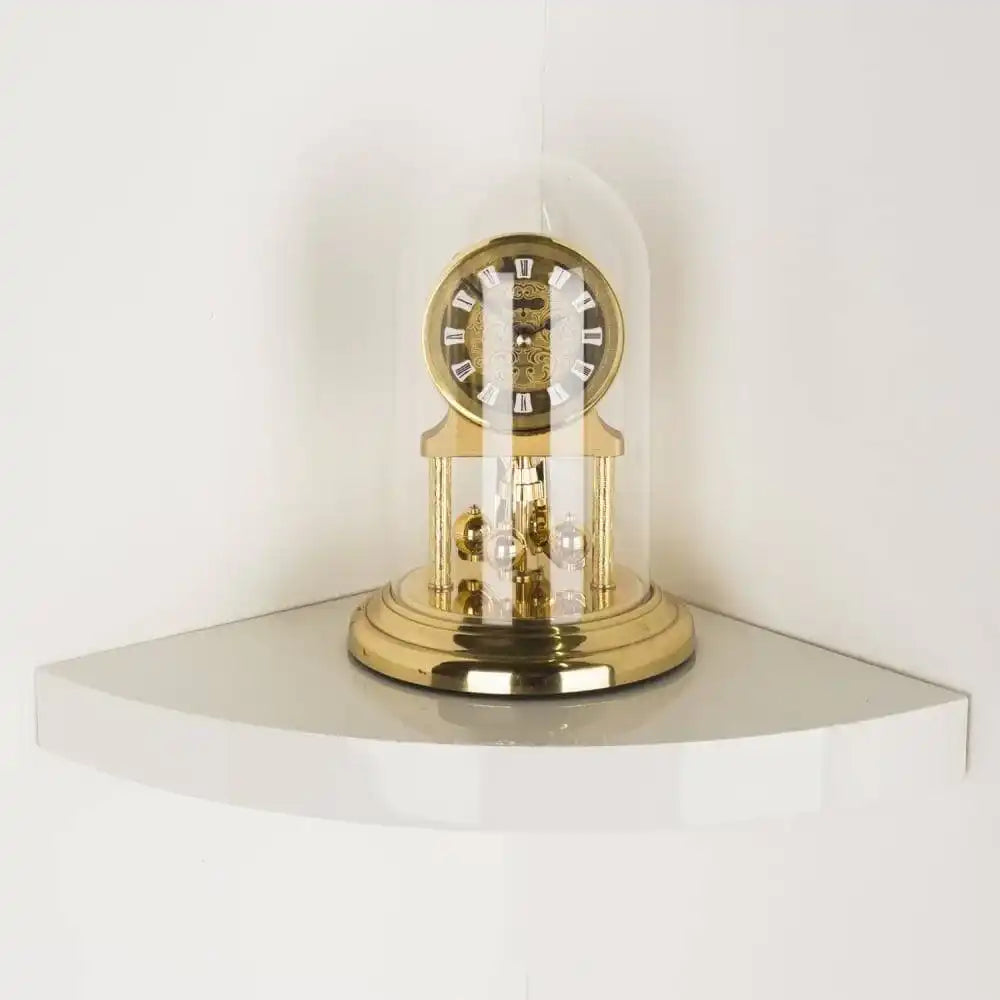 Hudson Gloss Cream 29.5cm Corner Shelf Kit by Core - Price Crash Furniture