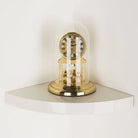 Hudson Gloss Cream 29.5cm Corner Shelf Kit by Core - Price Crash Furniture