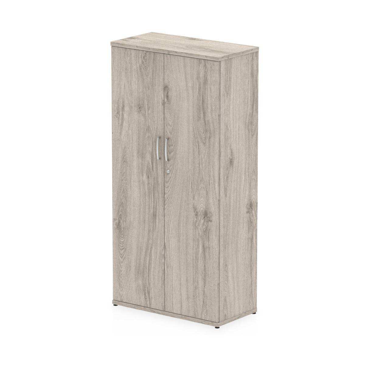Impulse Cupboard Grey Oak - Price Crash Furniture