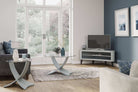JF709 San Francisco TV Stand in Grey by Jual - Price Crash Furniture