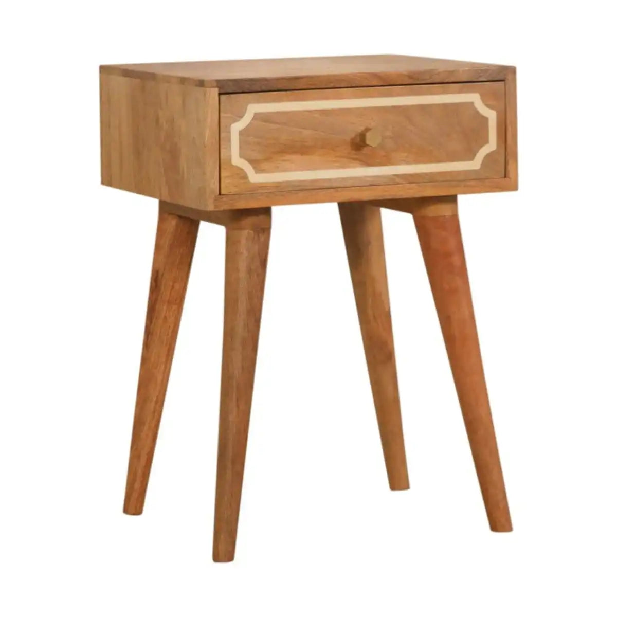 Nepal Bedside Table Nightstand - Price Crash Furniture