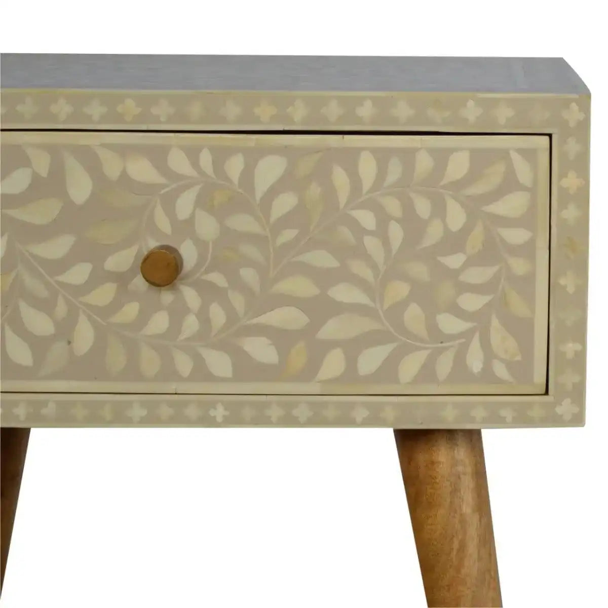 Nordic Circular Shaped Bedside Table - Price Crash Furniture