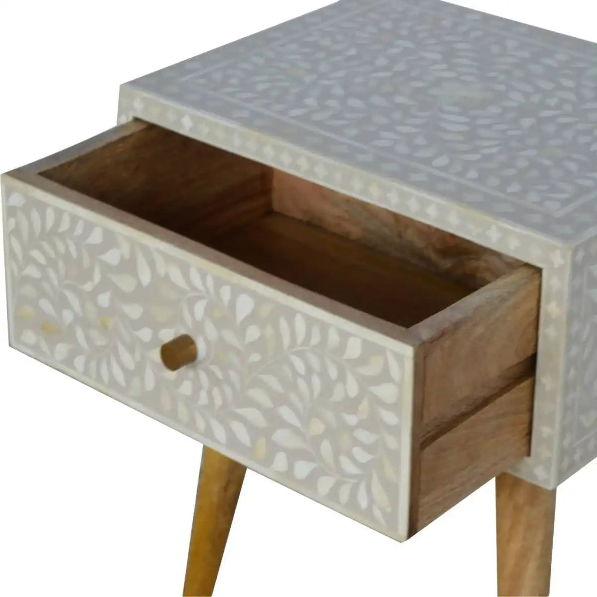 Nordic Circular Shaped Bedside Table - Price Crash Furniture