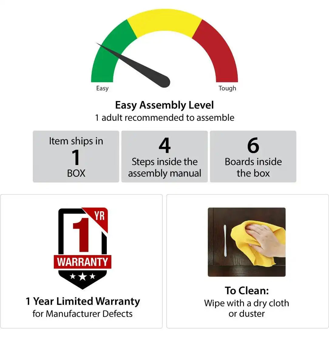 Novogratz Regal End Table in light walnut woodgrain finish - Price Crash Furniture