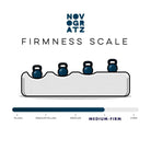 NOVOGRATZ Tallulah Memory Foam Futon Green Velvet - Price Crash Furniture