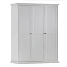 Paris Wardrobe With 3 Doors In White - Price Crash Furniture
