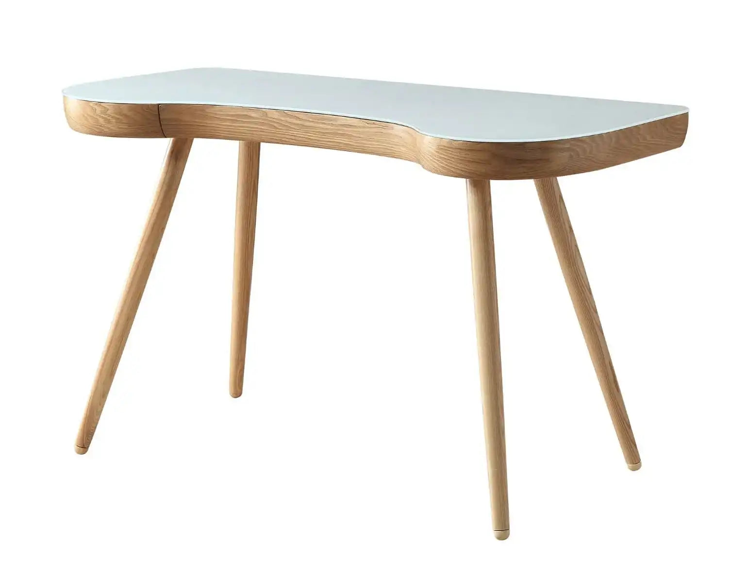 PC714 San Francisco Desk in Oak by Jual - Price Crash Furniture