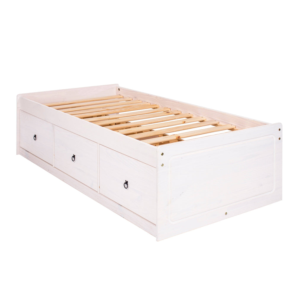 Corona Core Products Cabin Bed in White Waxed Pine - Price Crash Furniture