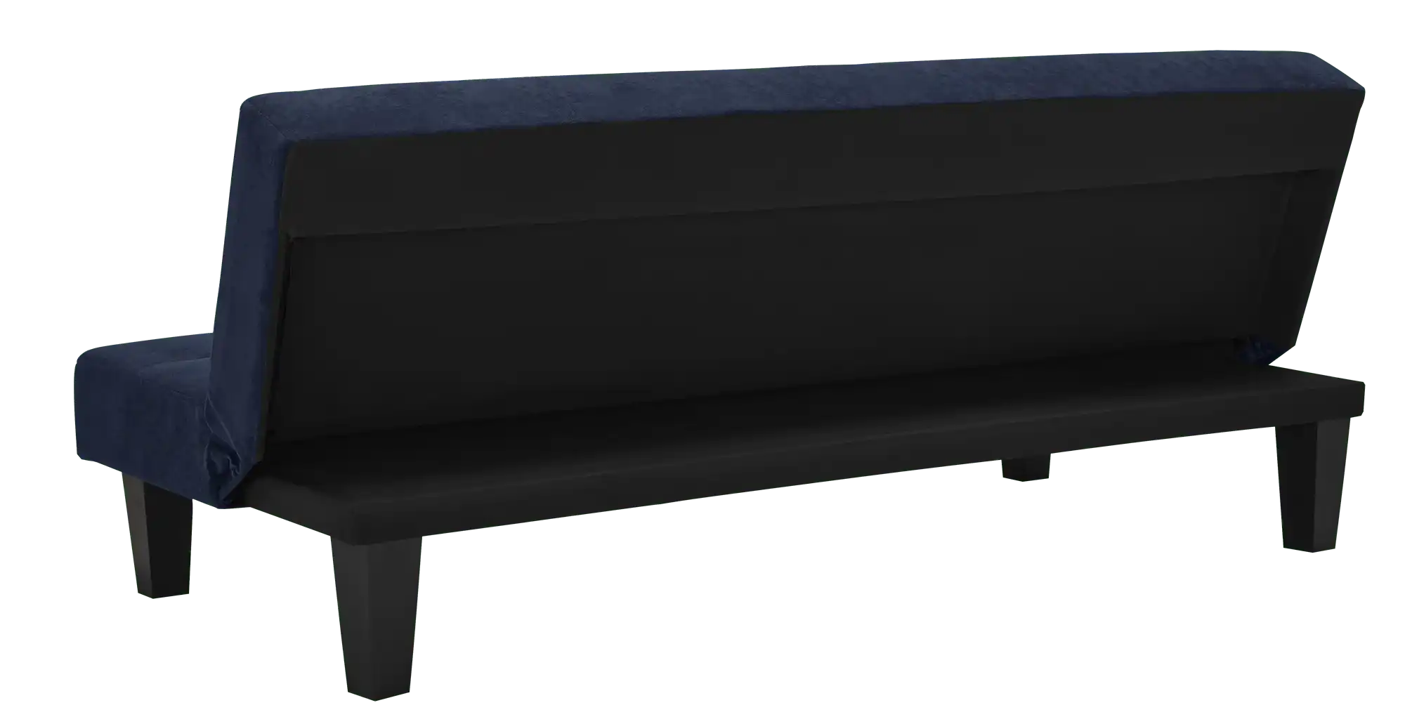 Kebo Futon in Blue Velvet by Dorel - Price Crash Furniture