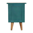 Teal Hand Painted Bedside by Artisan Furniture - Price Crash Furniture