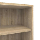 Prima Bookcase 2 Shelves, 2 Drawers + 2 File Drawers in Oak - Price Crash Furniture