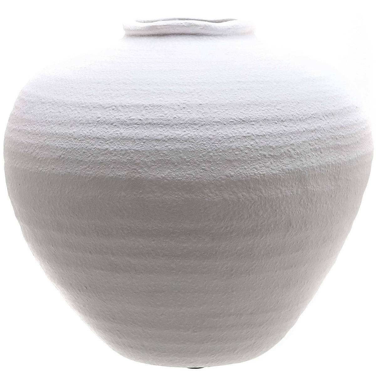 Regola Matt White Ceramic Vase - Price Crash Furniture