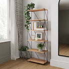 Leyo 6 Tier Bookcase Storage Unit - Price Crash Furniture