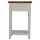 2 Toned Bedside Table With 1 Drawer & 1 Shelf - Price Crash Furniture