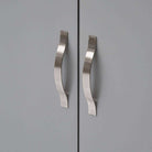 3 DOOR DOUBLE WARDROBE GREY Essentials collection - Price Crash Furniture