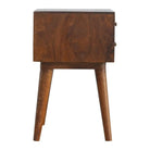 ArtHaus Collection Drawer Bedside Cabinet With Gold Wiring - Price Crash Furniture
