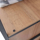 Claire Bedroom Open Wardrobe Riviera Oak - Price Crash Furniture